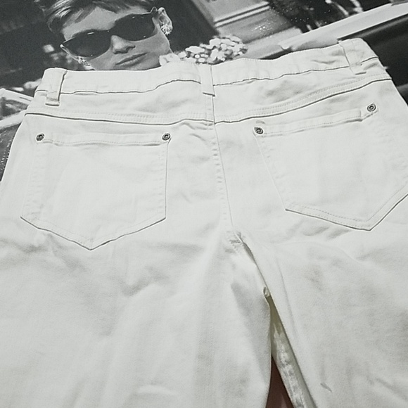 NWT! CHEROKEE HERITAGE WHITE JEANS - Picture 5 of 8